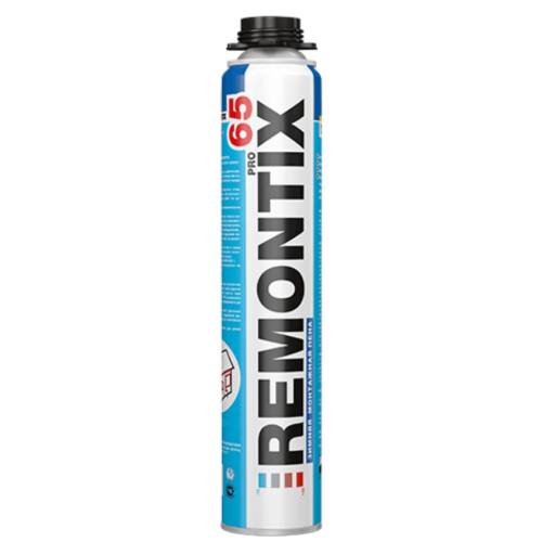 Пена монтажная пена Remontix Pro 65L 900ml Winter